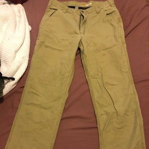 Carhartt Relaxed fit khaki pants 5 pockets